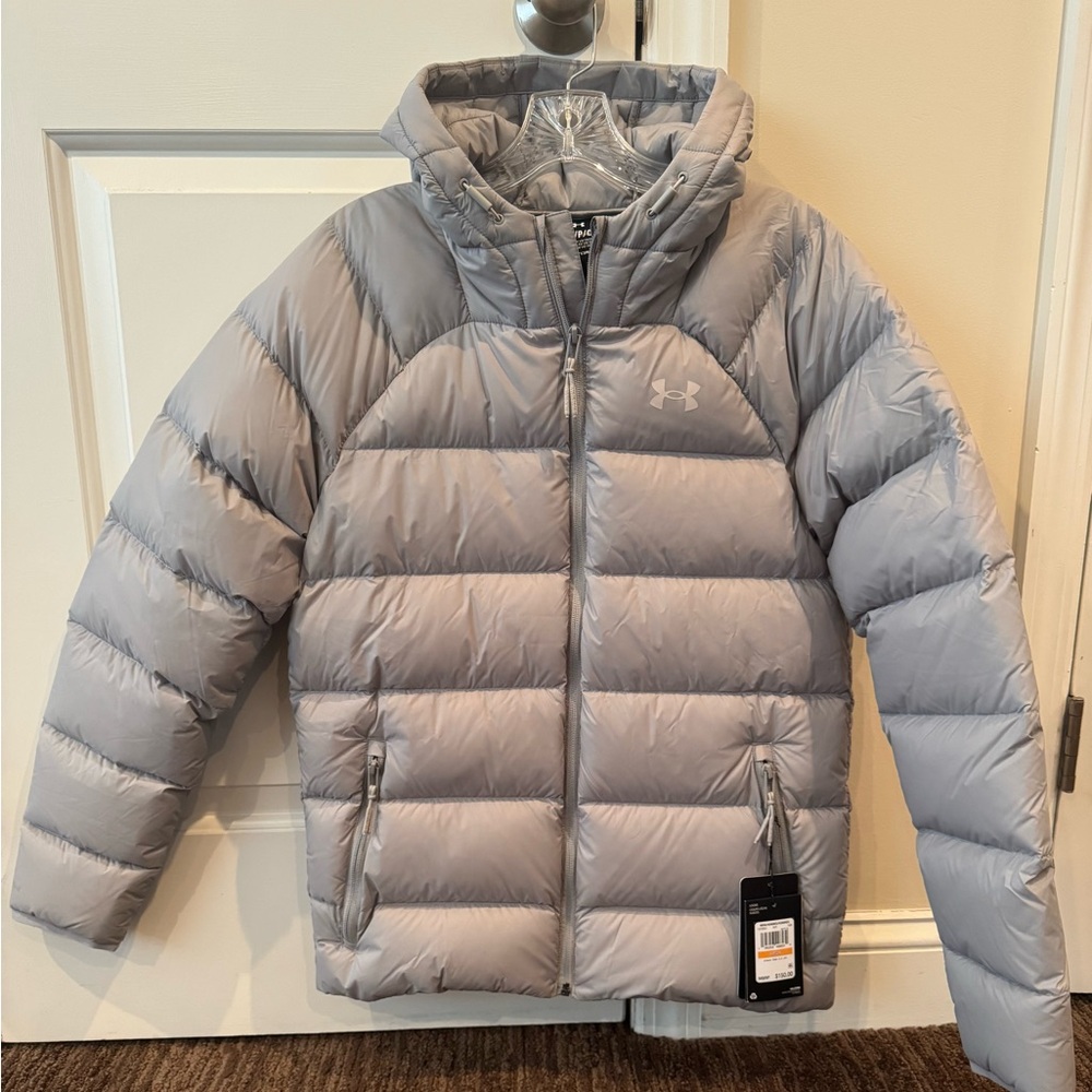Under Armour Silver Puffer 2.0 storm jacket